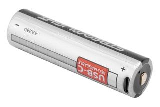 USB-rechargeable battery for Streamlight flashlights.